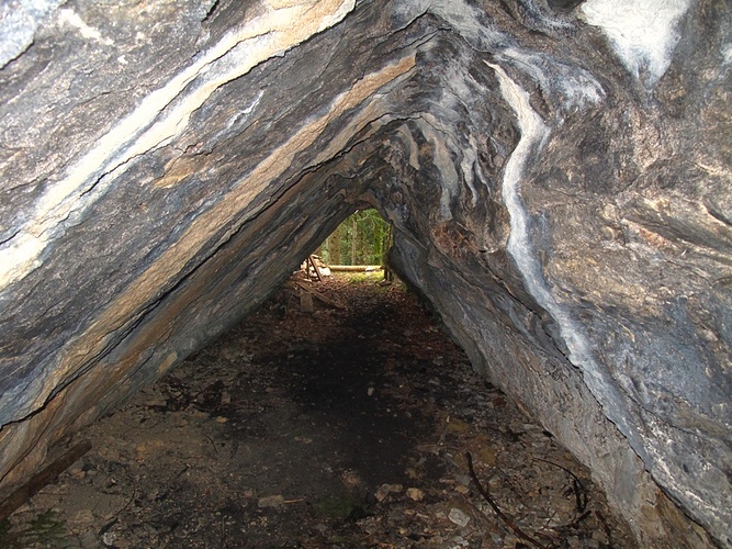 Höhle Stollen Fotos hikr org