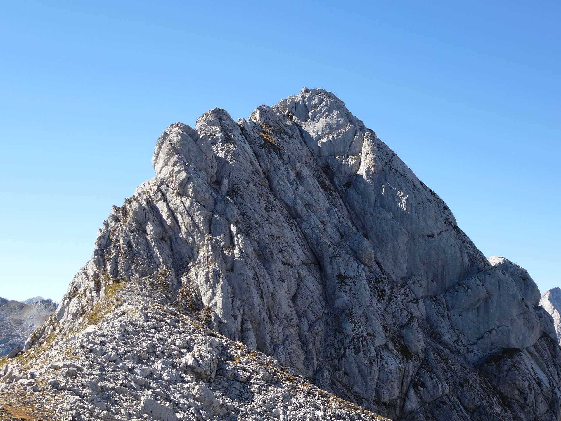 Blick zurück zum Kleinen Teufelshorn Fotos hikr org