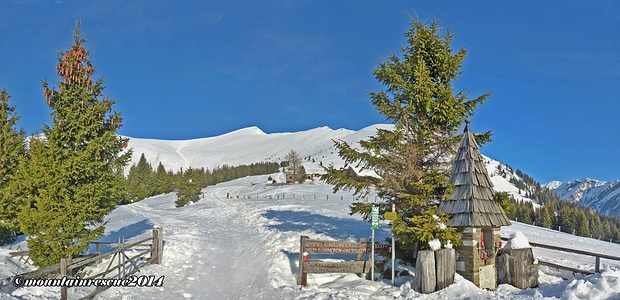 Eingang in das "Firn-Zauberreich" des Greim ☺