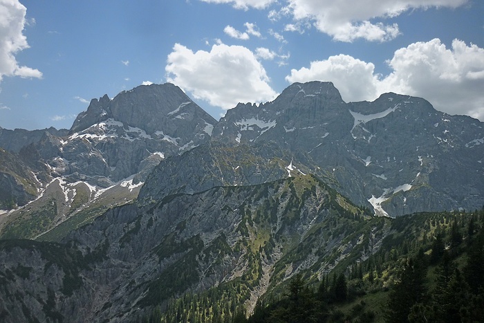 Östliche Karwendelspitze Vogelkarspitze und Hintere hikr org