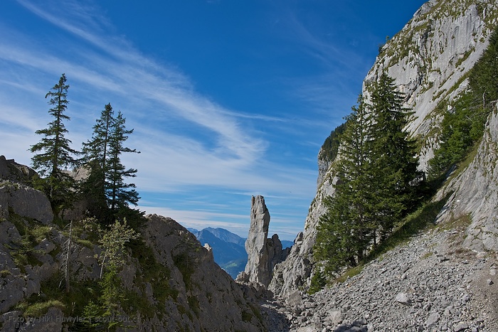 Nadelspitz beim Klettergarten Holzegg