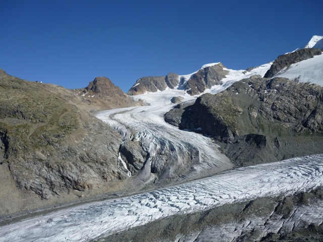 Panorama Dalla Capanna Boval Verso Diavolezza E Il Magico Hikr Org