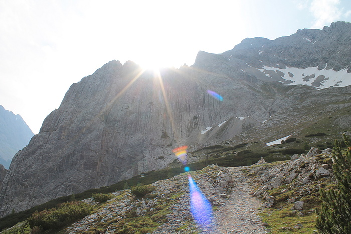 Durch Das Wilde Vomper Loch Zum Halleranger Fotos Hikr Org