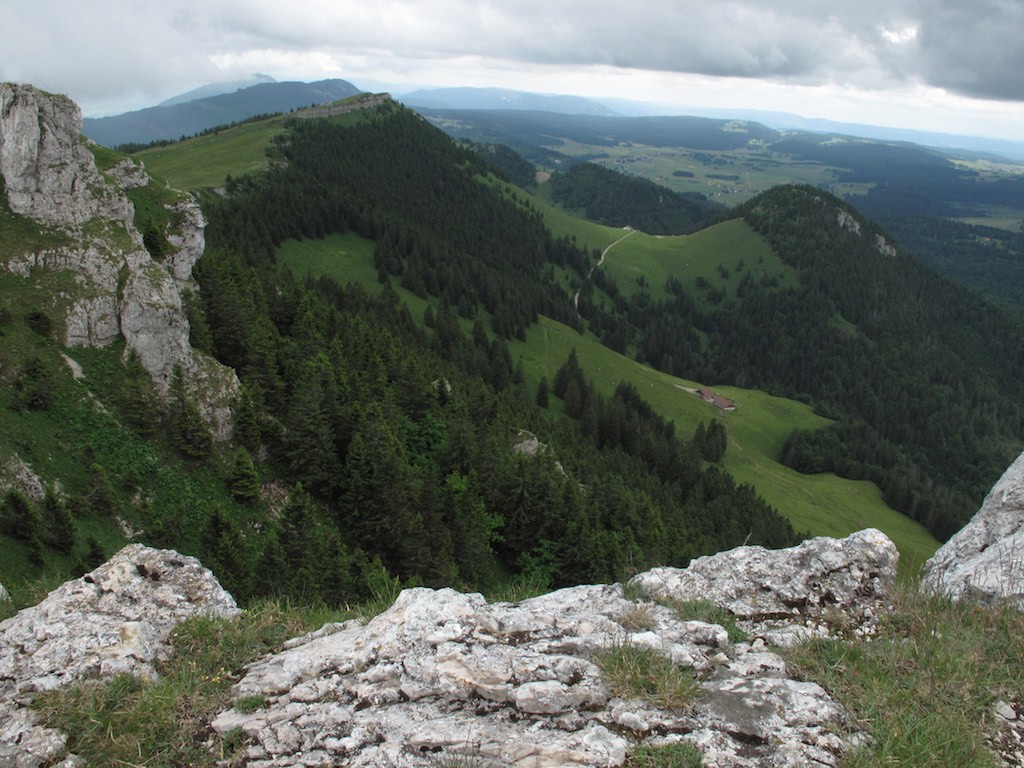 Vue Plongeante Depuis Le Sommet Fotos Hikr Org