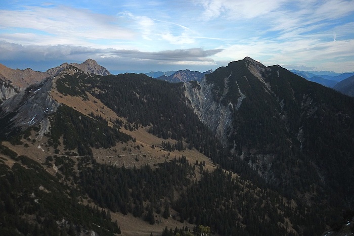 Im Nordosten Gro E Klammspitze Und Scheinbergspitze Hikr Org