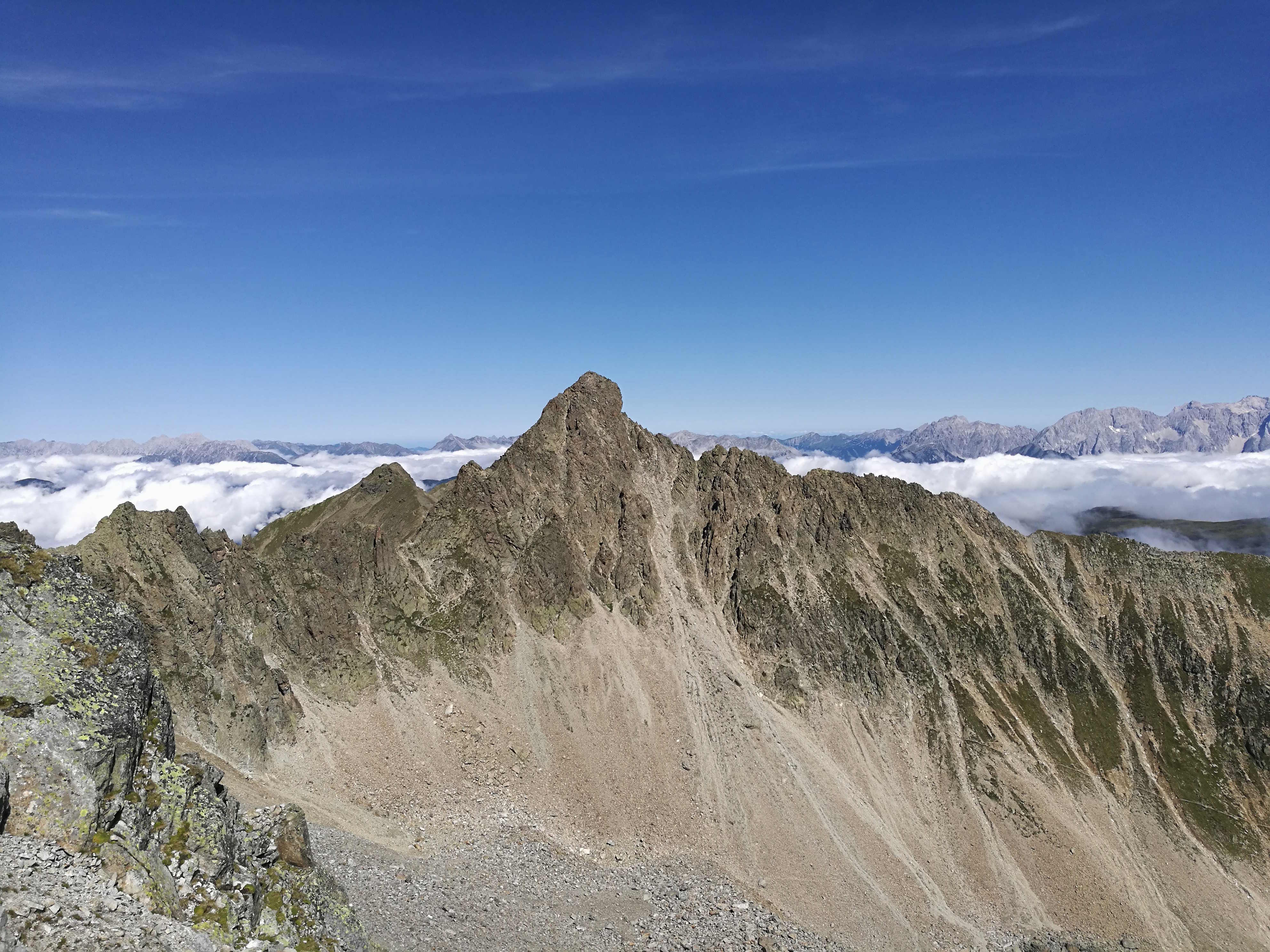 Blick Richtung Norden Vom Grat Fotos Hikr Org