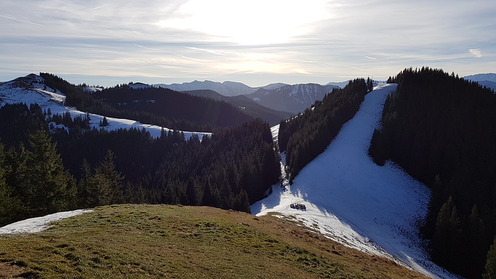 Blick Vom Vorderen H Rnle Zum Mittleren Rechts Aufstieg Hikr Org