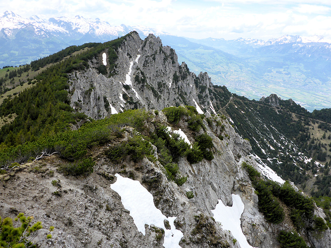 Blick Von Der Helwangspitz Zur Alpspitz Fotos Hikr Org