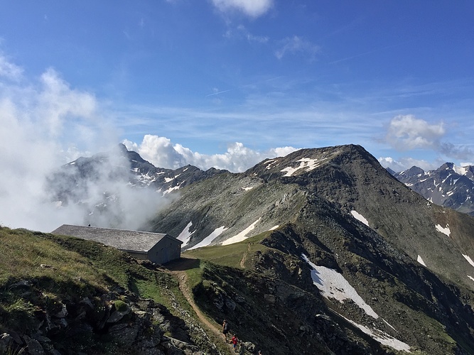 Blick Vom Pazolastock Richtung Badus Fotos Hikr Org