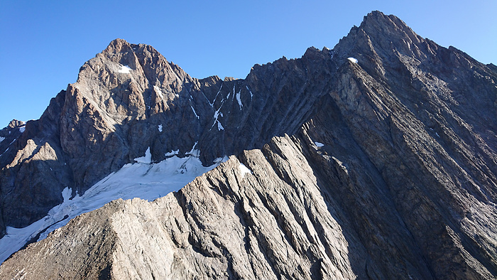 Blick Zu Schreckhorn Und Lauteraarhorn Fotos Hikr Org