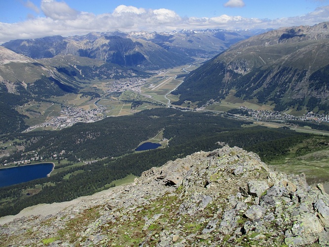 Salendo Verso Il Piz Mezdi Panorama Fotos Hikr Org