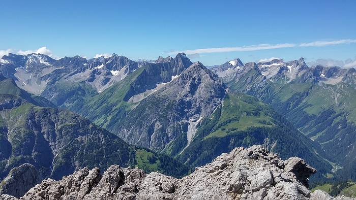 Blick Auf Unser Morgiges Ziel Fotos Hikr Org