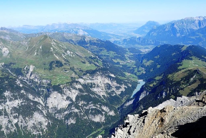 Blick Zum Tal Hinaus Richtung Rheinhal Fotos Hikr Org