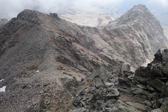 Blick Zur Ck Aus Dem Gipfelaufbau Fotos Hikr Org