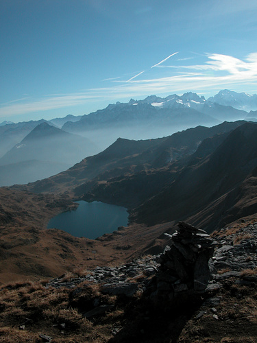 Am Col De Fenestral Lac Sup Rieur De Fully Und Mont Hikr Org