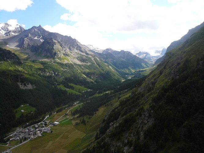 Scendendo Dal Col Fenetre La Valle Di Rhemes Fotos Hikr Org