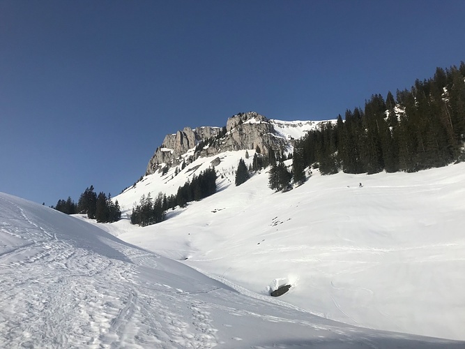 Auf Dem Weg An Der Alp Ober Wisstanne Vorbei Mit Hikr Org