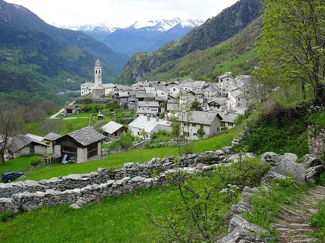 Das Idyllische D Rfchen Soglio Fotos Hikr Org