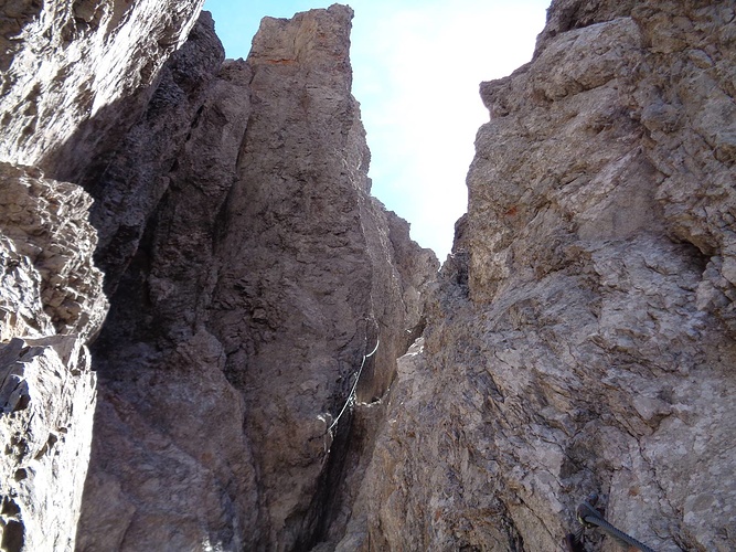 Im Klettersteig Fotos Hikr Org