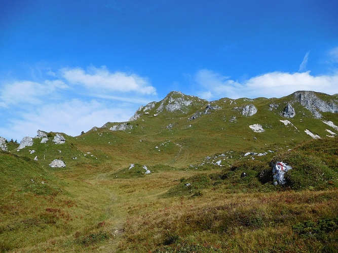 Aufstieg Von Der Bergstation Madrisa In Richtung Saaser Hikr Org