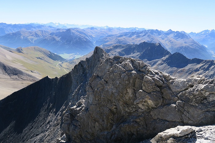 Rückblick zum Ostgipfel Fotos hikr org