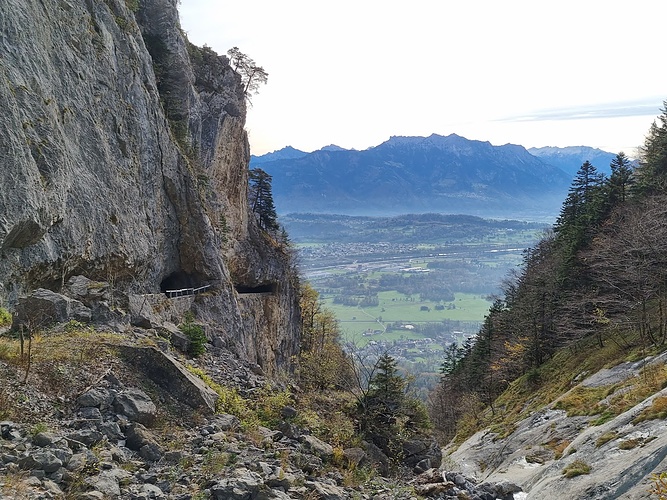 Tunnels Beim Steinenbach Blick Ins L Ndle Fotos Hikr Org