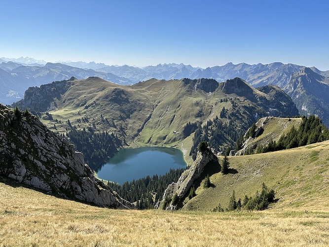 R Ckblick Auf Den Oberstockesee Fotos Hikr Org