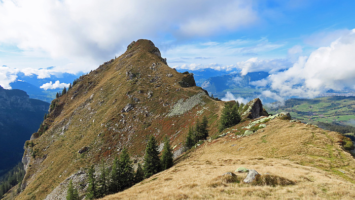 Blick Zum N Chsten Gipfelziel Dem Mittaghorn Fotos Hikr Org