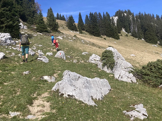 Auf Dem BWW Richtung Pfaffe Fotos Hikr Org