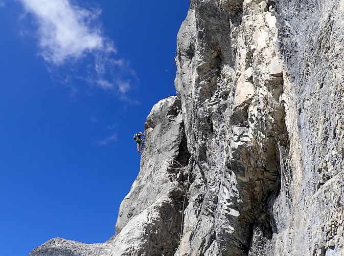 Partnunblick Klettersteig Fotos Hikr Org