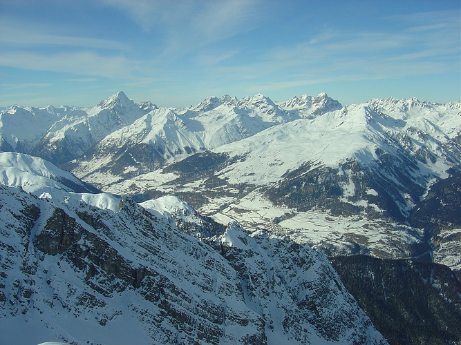 Blick Richtung Piz Linard Fotos Hikr Org