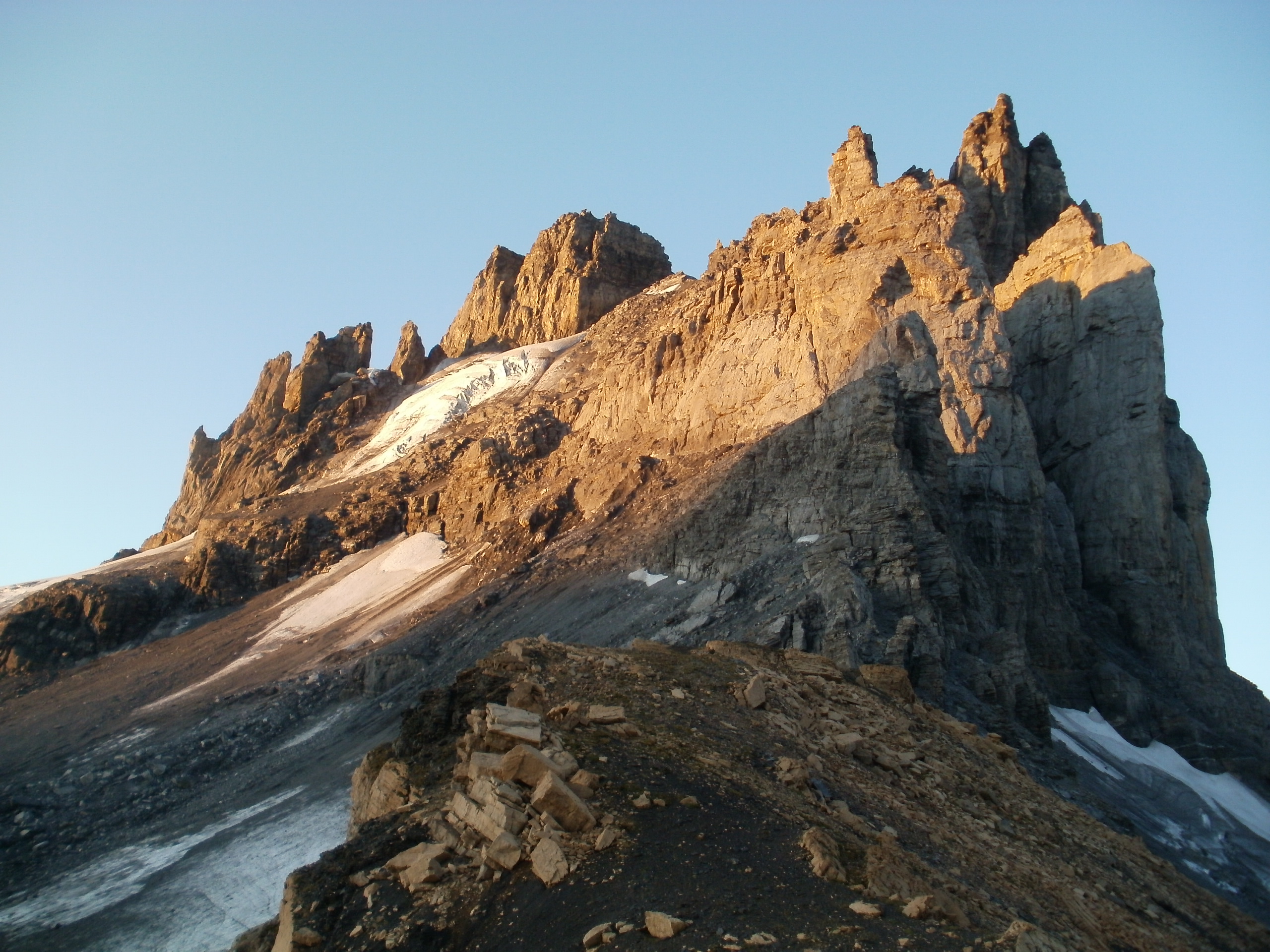 Gross Spannort In Der Morgensonne Fotos Hikr Org