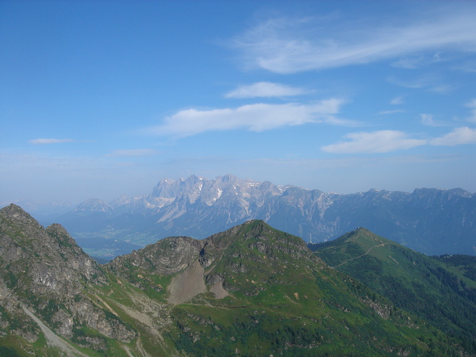 Gipfel Blick Zum Dachstein Im Vordergrund Der Kamm Zur Hikr Org