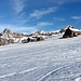 Skigebiet Eggberge - geht gerade noch ohne Stein- bzw. Wiesenkontakt. Noch ein paar warme Tage und weg ist das schöne Weiss..