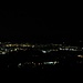 La Brianza comasca nella completa oscurità vista da Bestetto, frazione di Colle Brianza