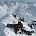 Arête sommitale vers  P.Badus