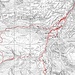 Ein Kartenausschnitt der Route 2010