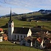 Im schönen Appenzeller Dorf Gonten (902m) beginnt die aussichtsreiche Wanderung auf die Hundwiler Höhi.