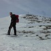 [u Alpstein] am verschnaufen kurz vor dem etwas abgeblasenen Gipfel Spitzenbüel