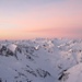 Blick gegen Westen, im Hintergrund am Horizont Mont Blanc - Hei wie ist das Leben schön! :-)