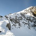 Nordostgrad des Stellibodenhorn (meine Abstiegsroute), unten am Bildrand der Skieinstieg für die Nordabfahrt über das Firnfeld