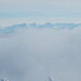 Berge über dem Nebelmeer ...