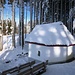 Kapelle im Guggerloch - hübsch anzusehen im Winter