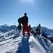 Hannes auf dem Gipfel des Hohniesen 2454m