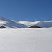 Idyllisch: Alp Bad inmitten einer unberührten Winterlandschaft. Der Spur nach sieht es aus, als wäre ich direkt in der Hütte gelandet...;-)