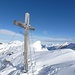 das Gipfelkreuz auf dem Daubenhorn (2942m)