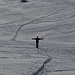 crucify with snow