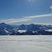 Blick zu zwei weiteren flachen, einfachen Ski- und Schneeschuh-Zielen