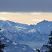 Blick in die Glarner Alpen mit beeindruckender Stimmung