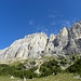 Beeindruckende Sudwande des Marmolada, mit Punta Rocca,3250m, im Bildmitte.